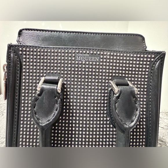 Alexander McQueen Heroine Mini Studded Leather Tote - Picture 3 of 16